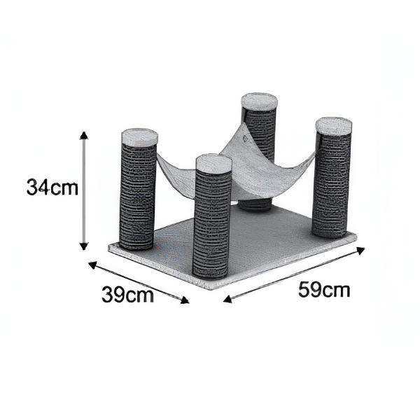 ערסל עם גירוד לחתול