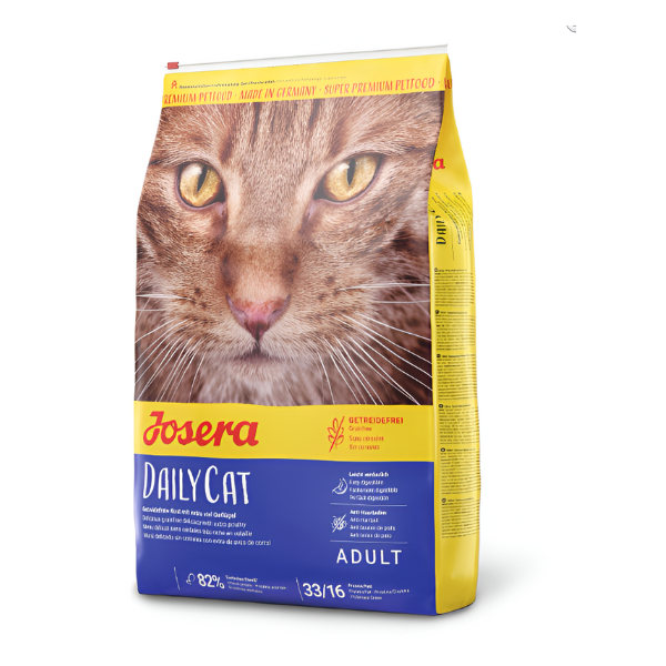 מזון יבש לחתולים 10 קג' Josera Daily Cat - קטופיה ישראל | מזון וציוד לחתולים Catopia