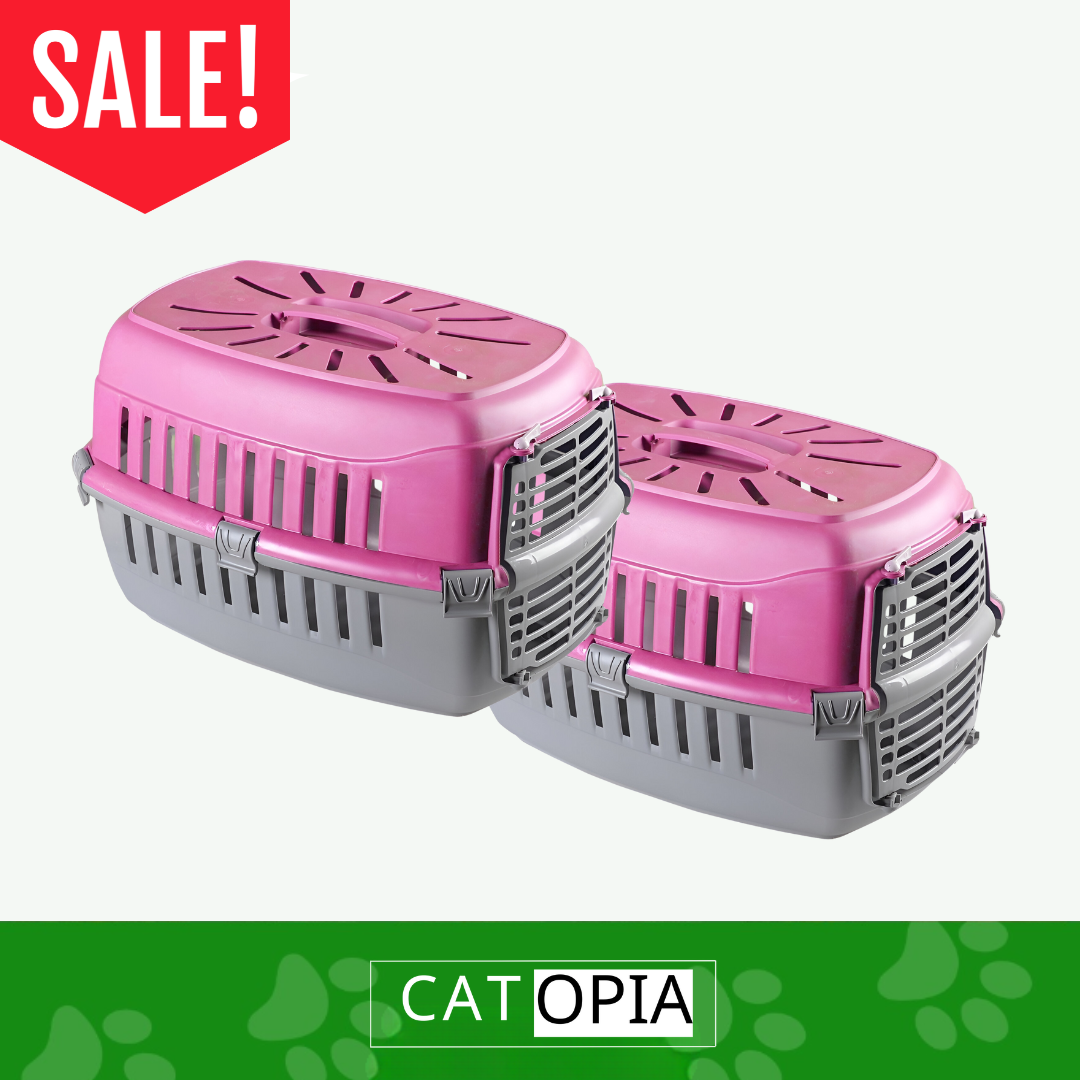 זוג כלובי נשיאה לחתול ב-180 ש"ח - קטופיה ישראל | מזון וציוד לחתולים Catopia