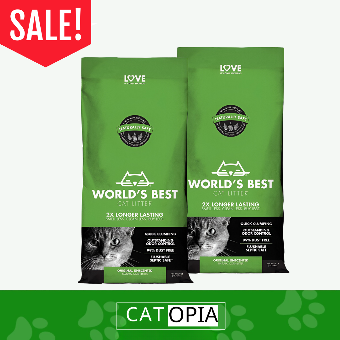 זוג החול הטוב בעולם ללא ריח 13.6 ליטר - קטופיה ישראל | מזון וציוד לחתולים Catopia