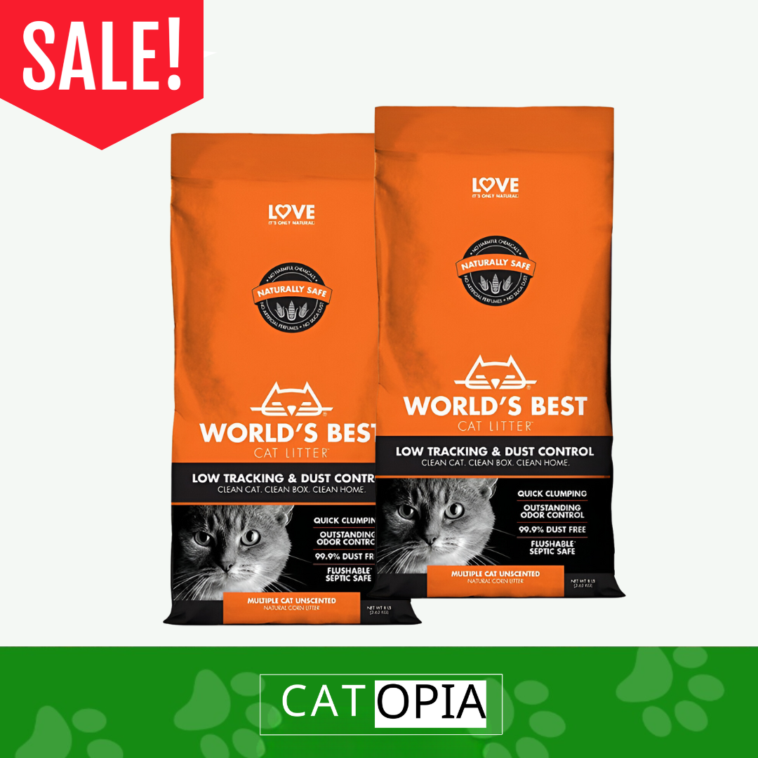 זוג החול הטוב בעולם מופחת אבק 13.6 ליטר - קטופיה ישראל | מזון וציוד לחתולים Catopia