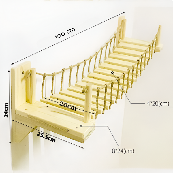 גשר טיפוס לחתול - קטופיה ישראל | מזון וציוד לחתולים Catopia