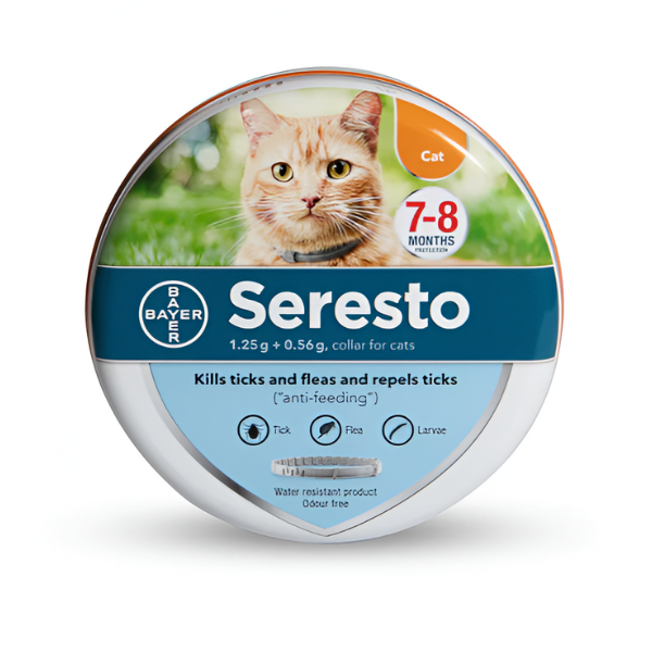 קולר סרסטו נגד פרעושים לחתול - קטופיה ישראל | מזון וציוד לחתולים Catopia