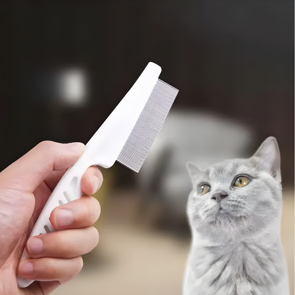 מסרק לחתול להוצאת פרעושים - קטופיה ישראל | מזון וציוד לחתולים Catopia