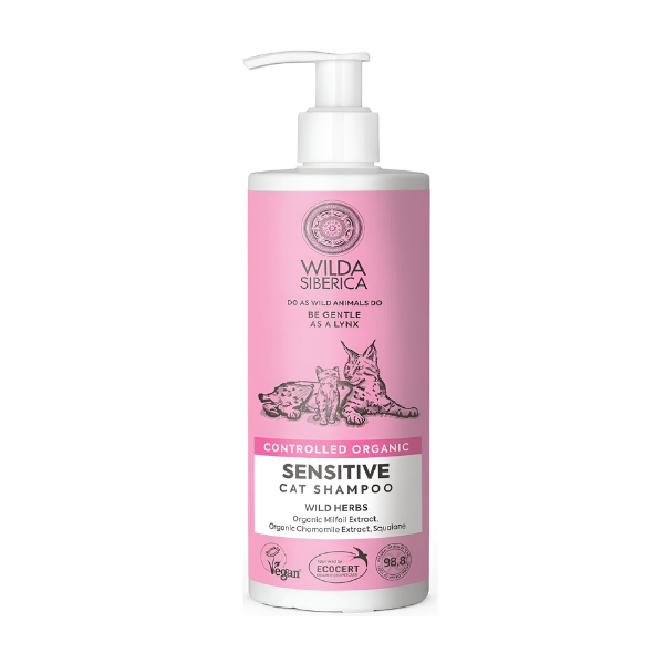 שמפו אורגני סנסיטיב לגורים - קטופיה ישראל | מזון וציוד לחתולים Catopia