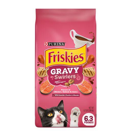 אוכל יבש לחתול FRISKIES פריסקיז בטעם עוף וסלמון