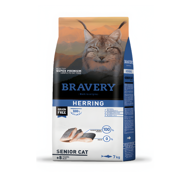 bravery אוכל לחתול