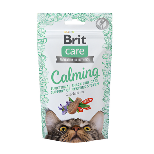 BRIT CARE CALMING – חטיף לחתולים להפחתת חרדה