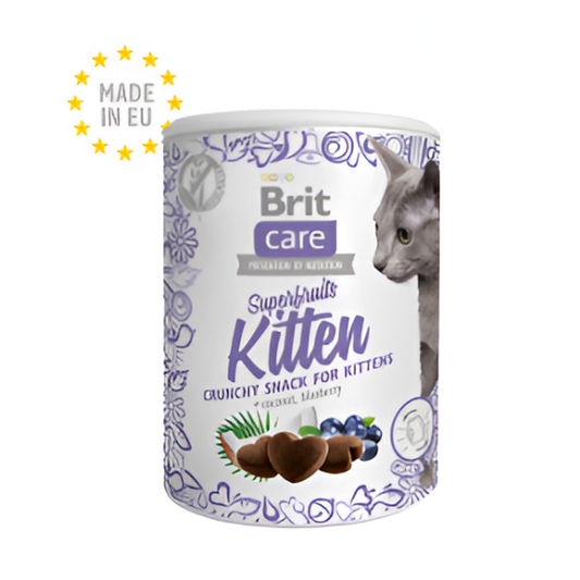 חטיף לגורי חתולים BRIT CARE בטעם עוף 100 גר'