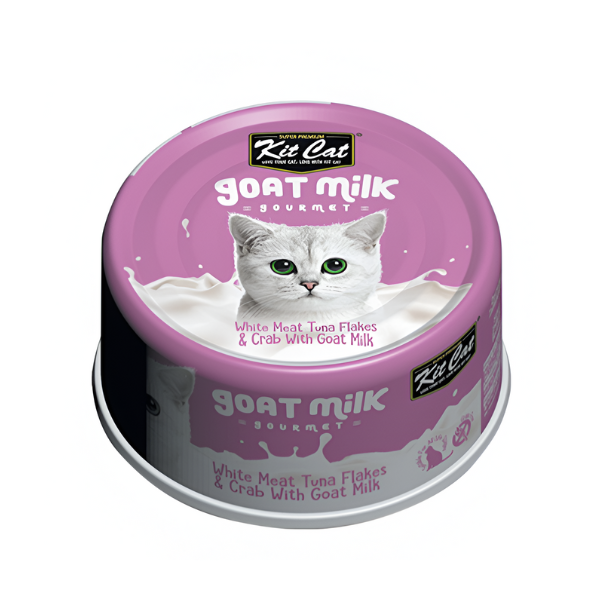 קיטקט KITCAT חלב עיזים בטעם טונה וסרטנים לחתול - קטופיה ישראל | מזון וציוד לחתולים Catopia