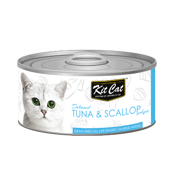 מעדן קיטקט לחתול KITCAT בטעם טונה וצדפים - קטופיה ישראל | מזון וציוד לחתולים Catopia