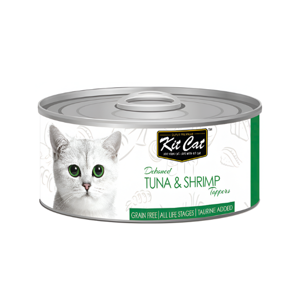 מעדן קיטקט לחתול KITCAT בטעם טונה ושרימפס - קטופיה ישראל | מזון וציוד לחתולים Catopia