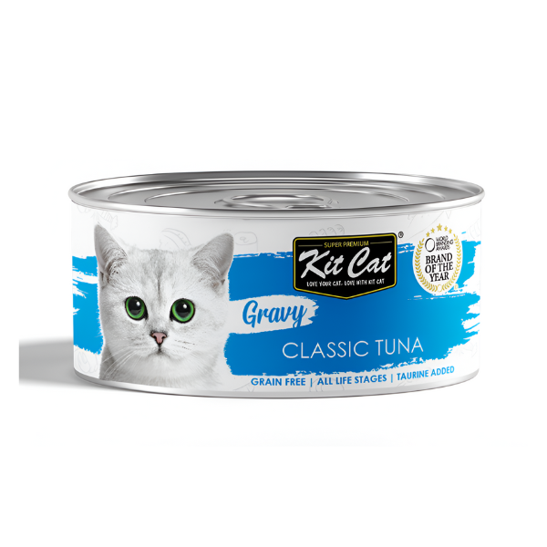מעדן קיטקט לחתול KITCAT בטעם טונה קלאסי - קטופיה ישראל | מזון וציוד לחתולים Catopia