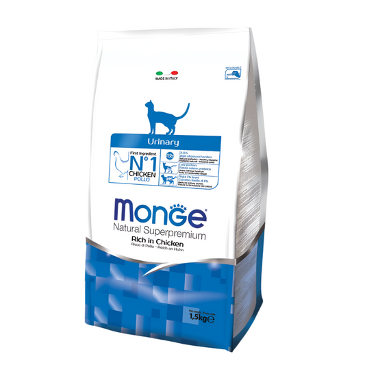 אוכל יבש לחתולים עם בעיות בדרכי השתן MONGE מונג' 10 ק"ג - קטופיה ישראל | מזון וציוד לחתולים Catopia