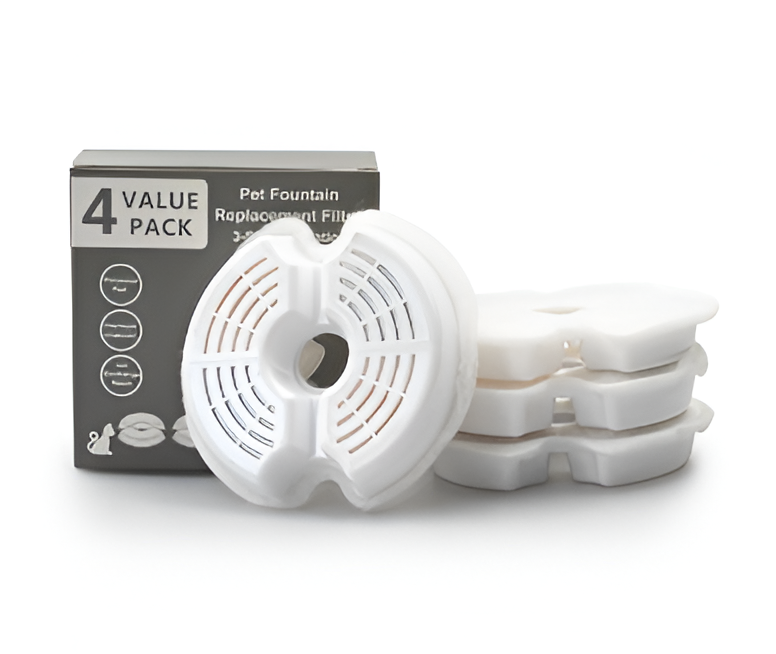 רביעיית פילטרים למזרקה - קטופיה ישראל | מזון וציוד לחתולים Catopia