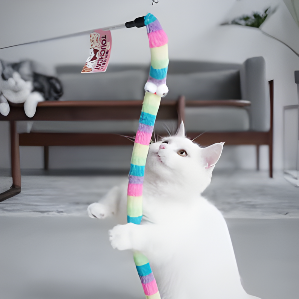 חכת משחק פרווה לחתול - קטופיה ישראל | מזון וציוד לחתולים Catopia