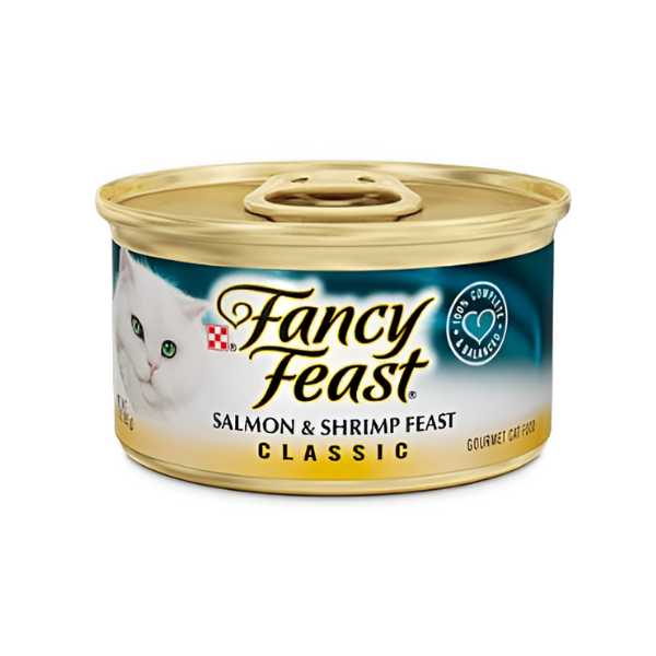 פנסי פיסט FANCY FEAST לחתול סלמון ושרימפס - קטופיה ישראל | מזון וציוד לחתולים Catopia