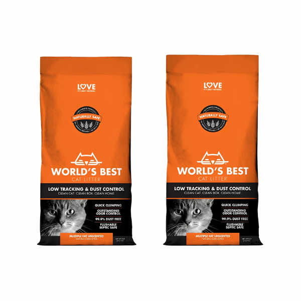 חול תירס מתגבש WORLD'S BEST מופחת אבק 6.8 ק"ג - קטופיה ישראל | מזון וציוד לחתולים Catopia