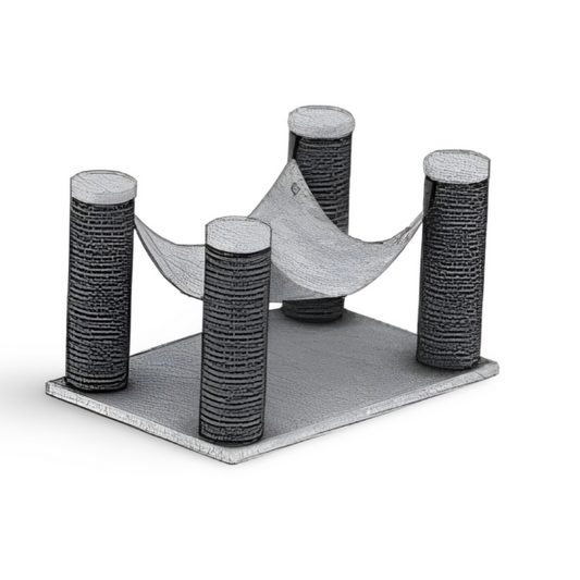 ערסל עם מגרדת לחתול