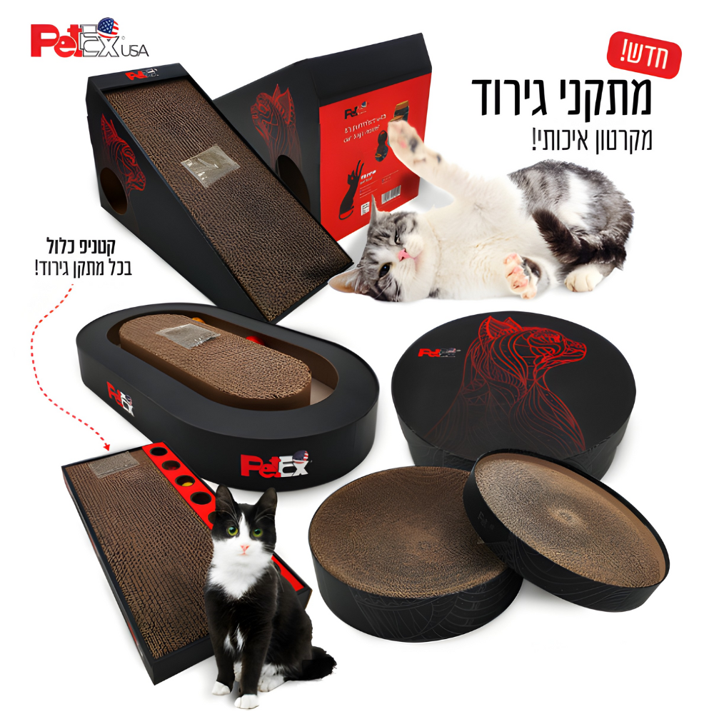 משטח גירוד לחתול פטקס