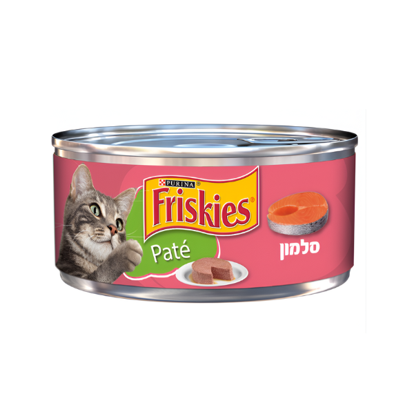 מעדן פטה שימורים FRISKIES בטעם סלמון