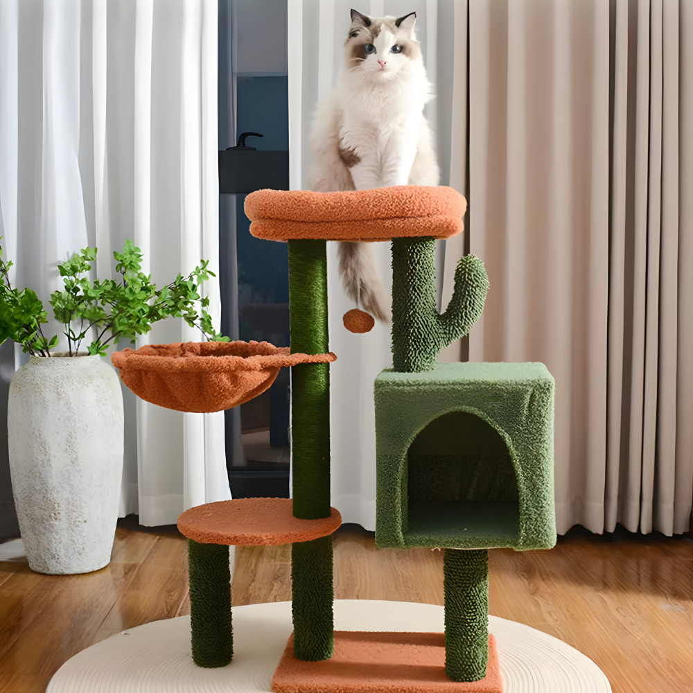 מתקן גירוד לחתולים 90 ס"מ