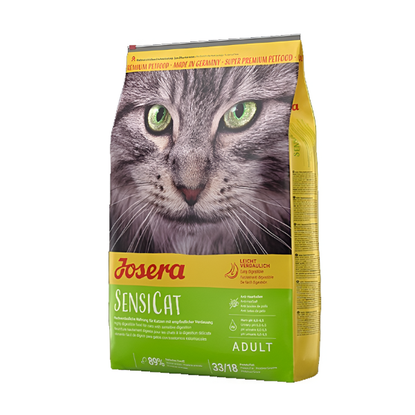 מזון יבש לחתולים 10 קג' Josera Sensicat