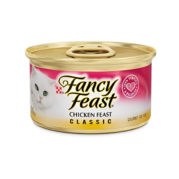 פנסי פיסט FANCY FEAST לחתול עוף קלאסי