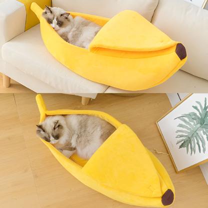 מיטת בננה לחתול